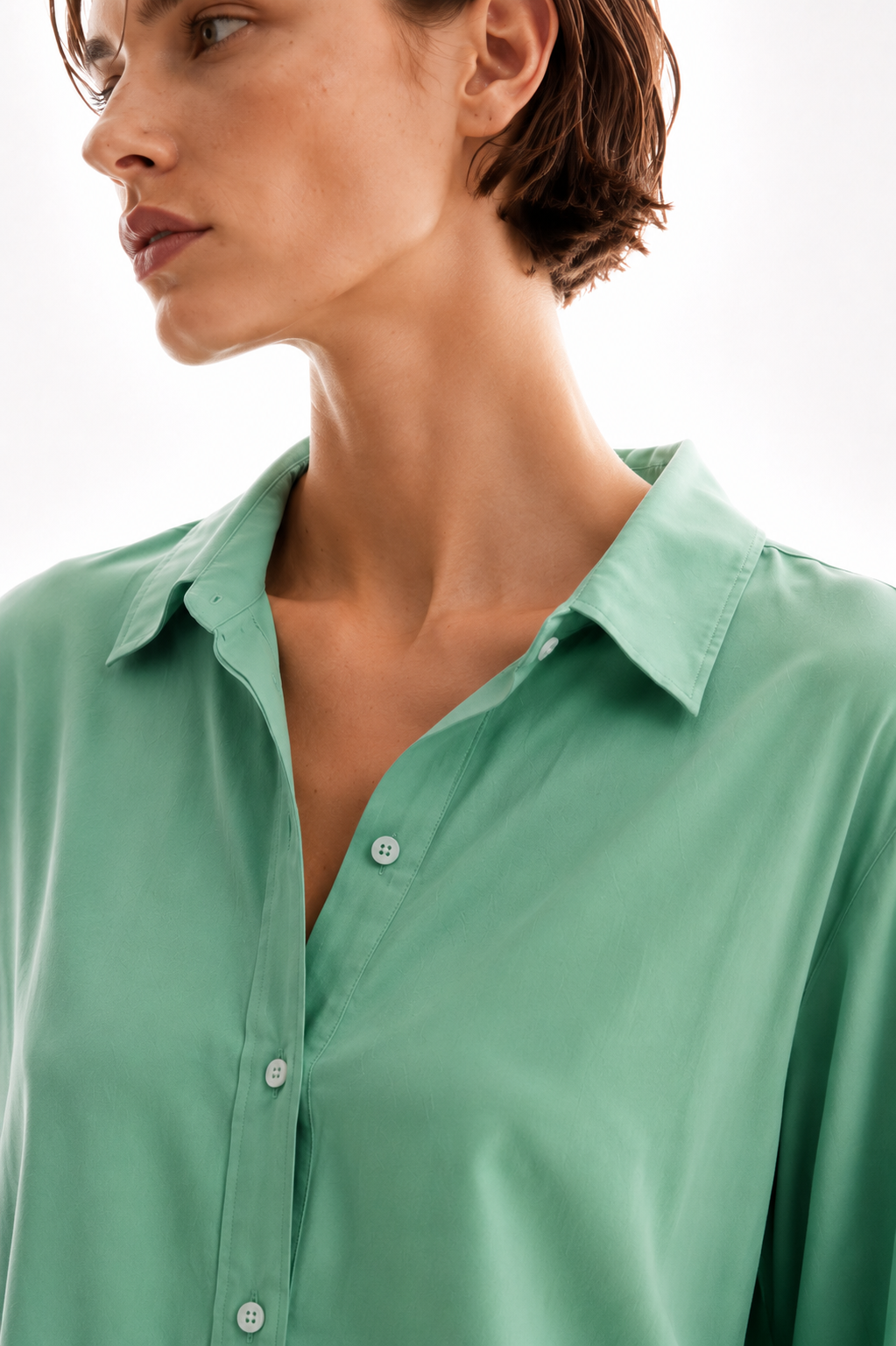 MINT - PLAIN WOMEN SHIRT