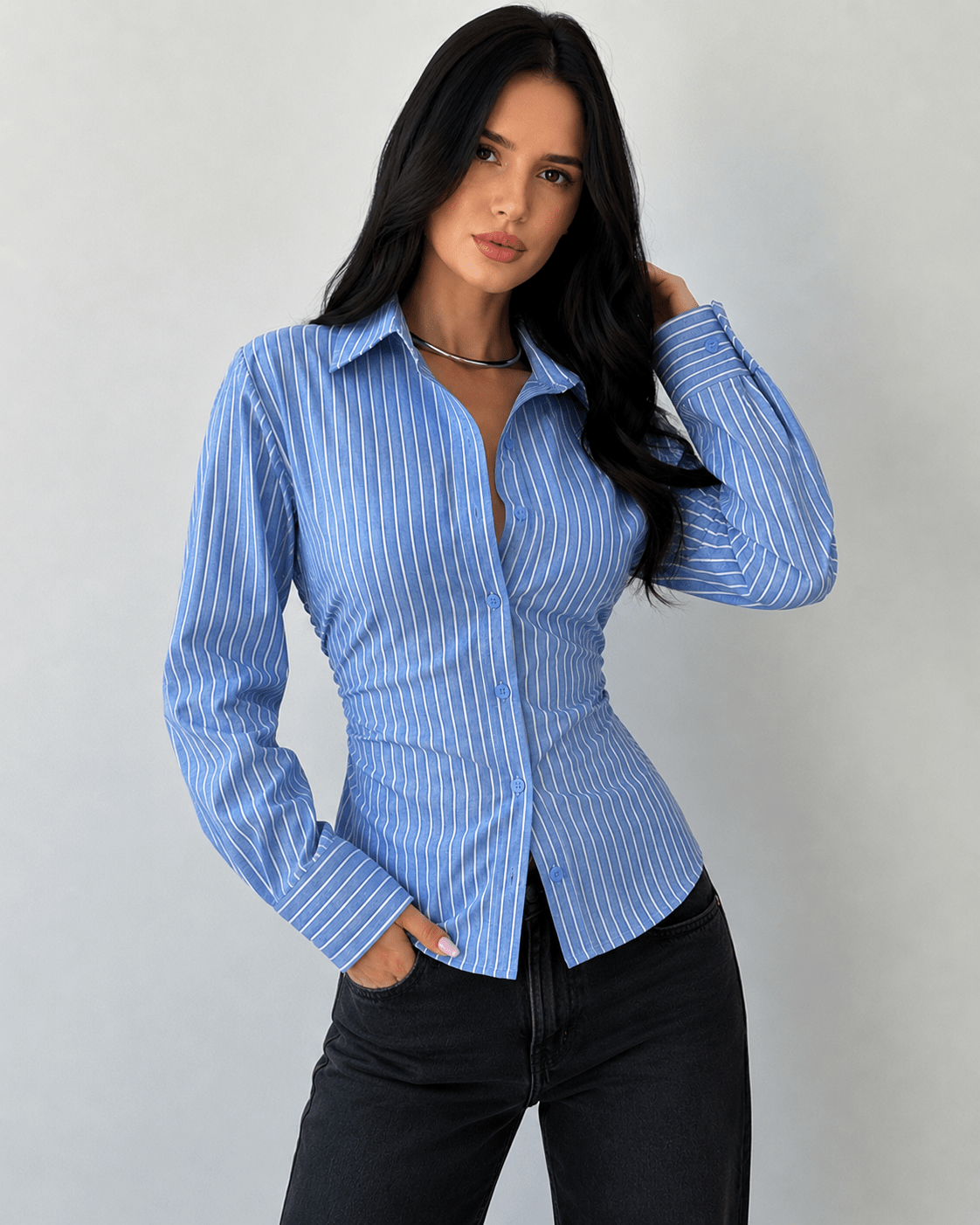 RIVIERA - FITTED WOMEN'S SHIRT - URBUNX