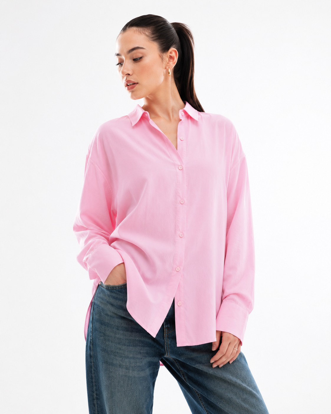 BLUSH - PLAIN WOMEN SHIRT