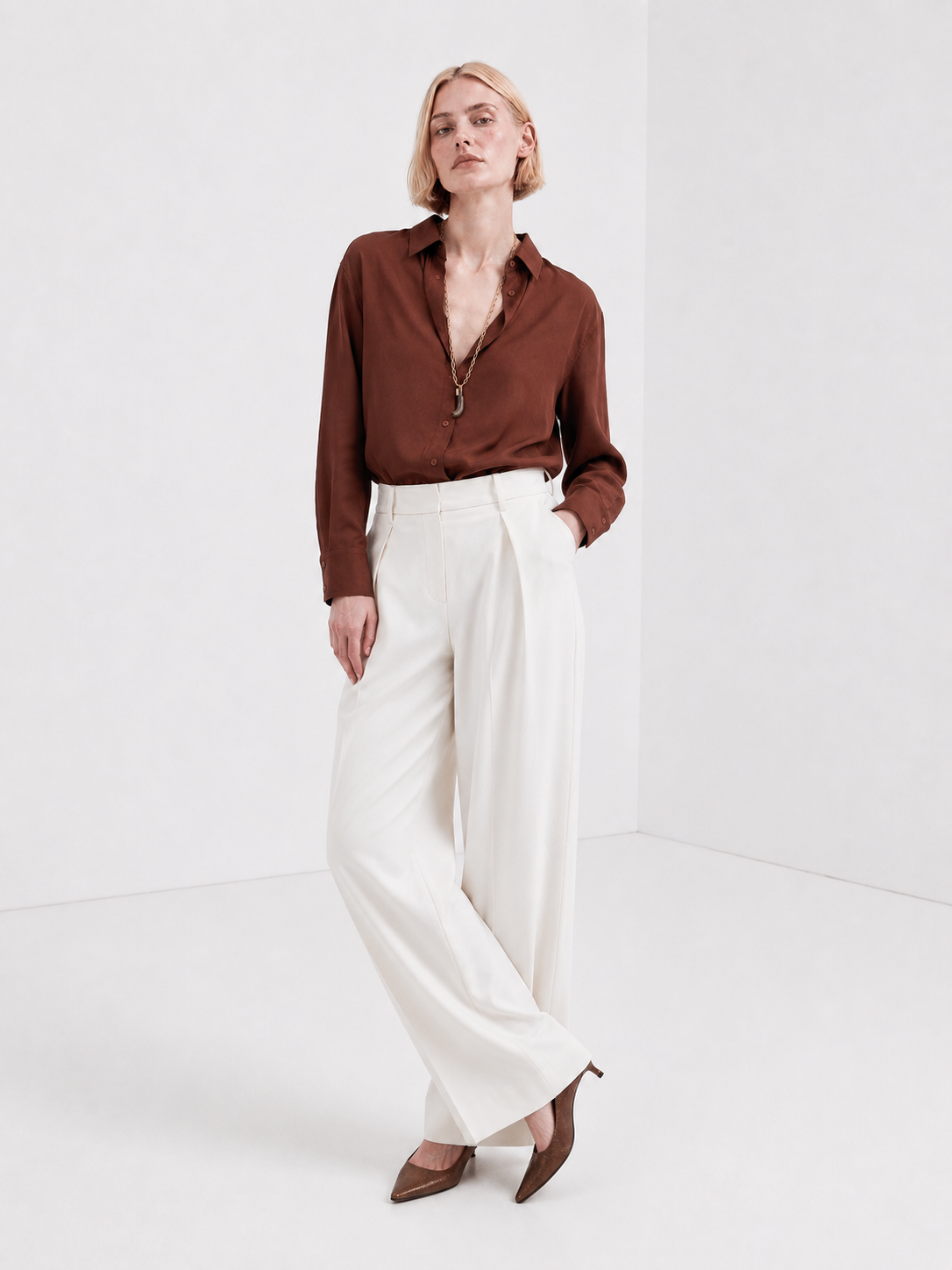 COPPER - PLAIN WOMEN SHIRT