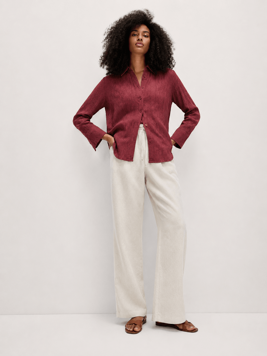 SCARLET - OVERSIZED WOMEN'S SHIRT - URBUNX