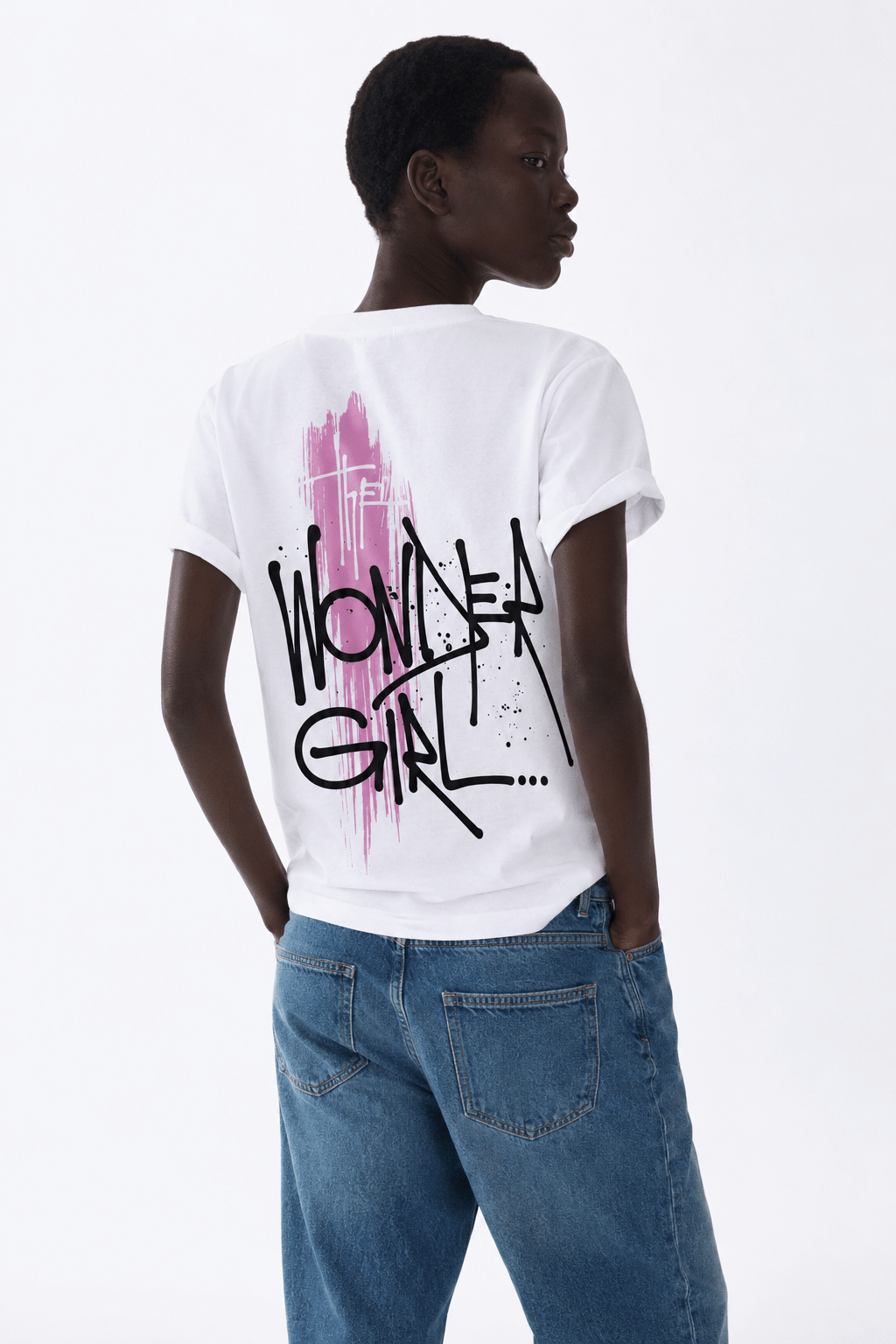 WONDER - OVERSIZED WOMEN'S T-SHIRT - URBUNX