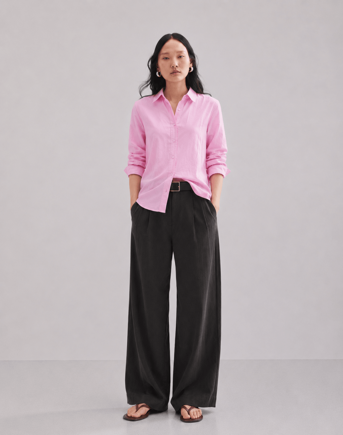 BLUSH - PLAIN WOMEN SHIRT - URBUNX