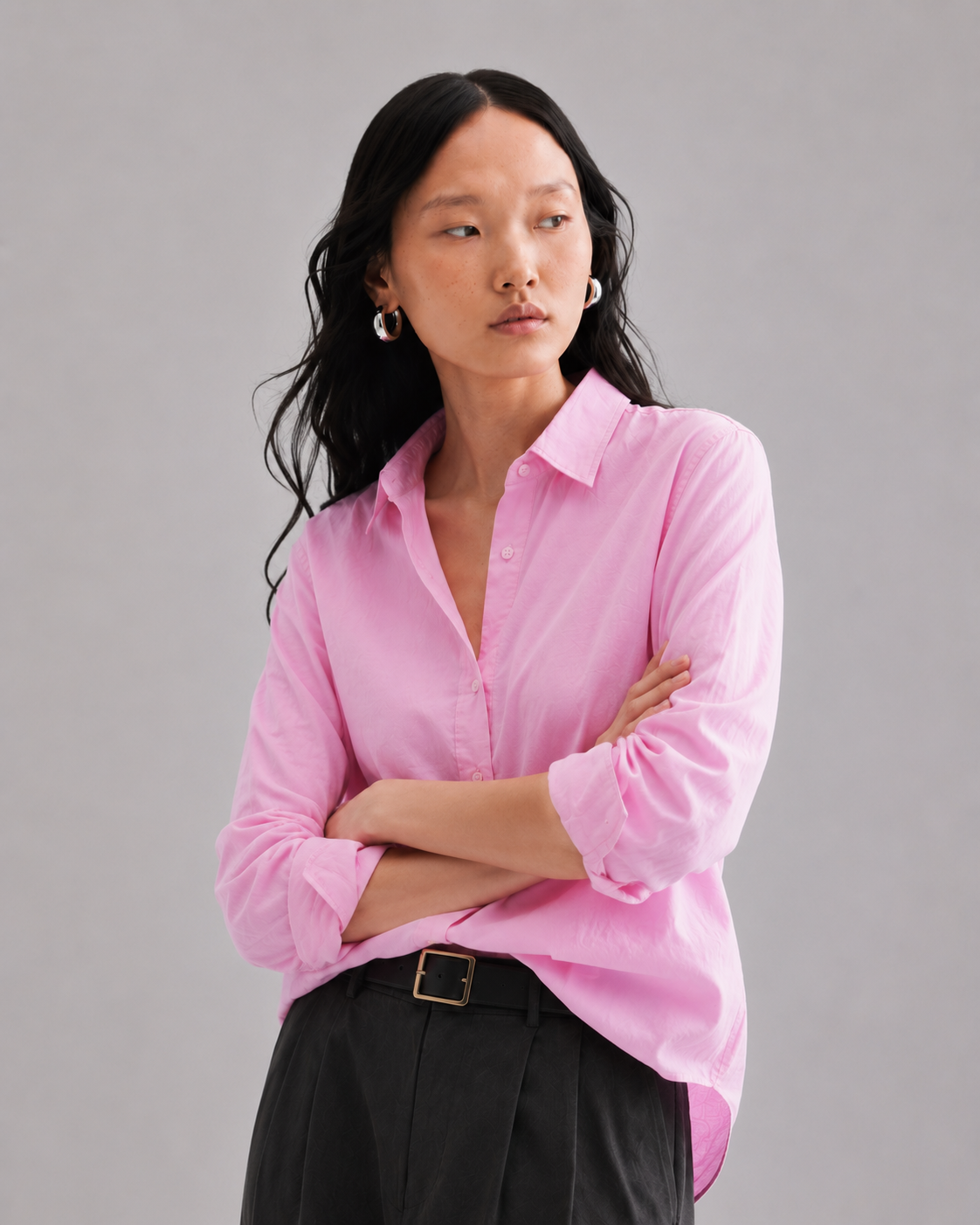 BLUSH - PLAIN WOMEN SHIRT