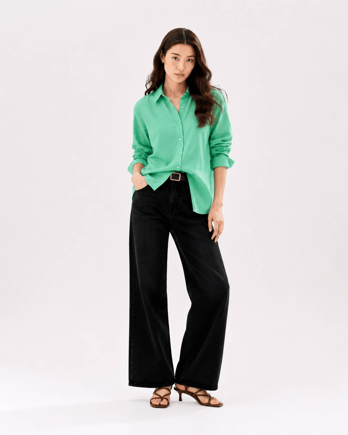 MINT - PLAIN WOMEN SHIRT - URBUNX