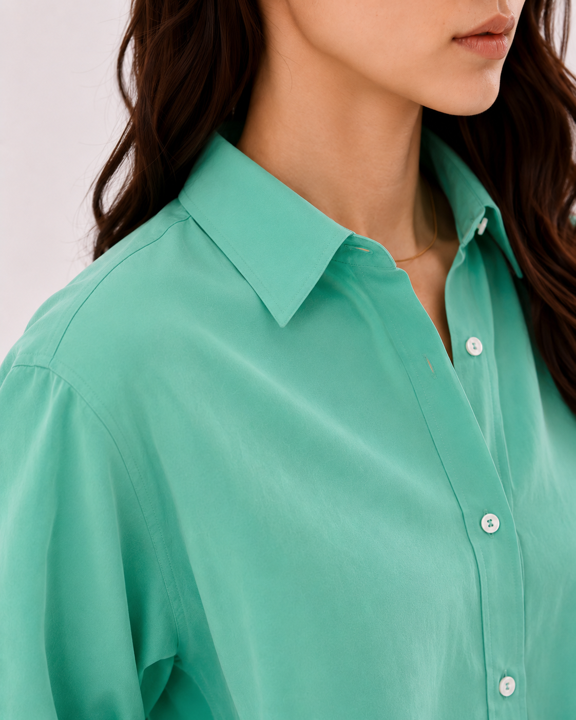 MINT - PLAIN WOMEN SHIRT