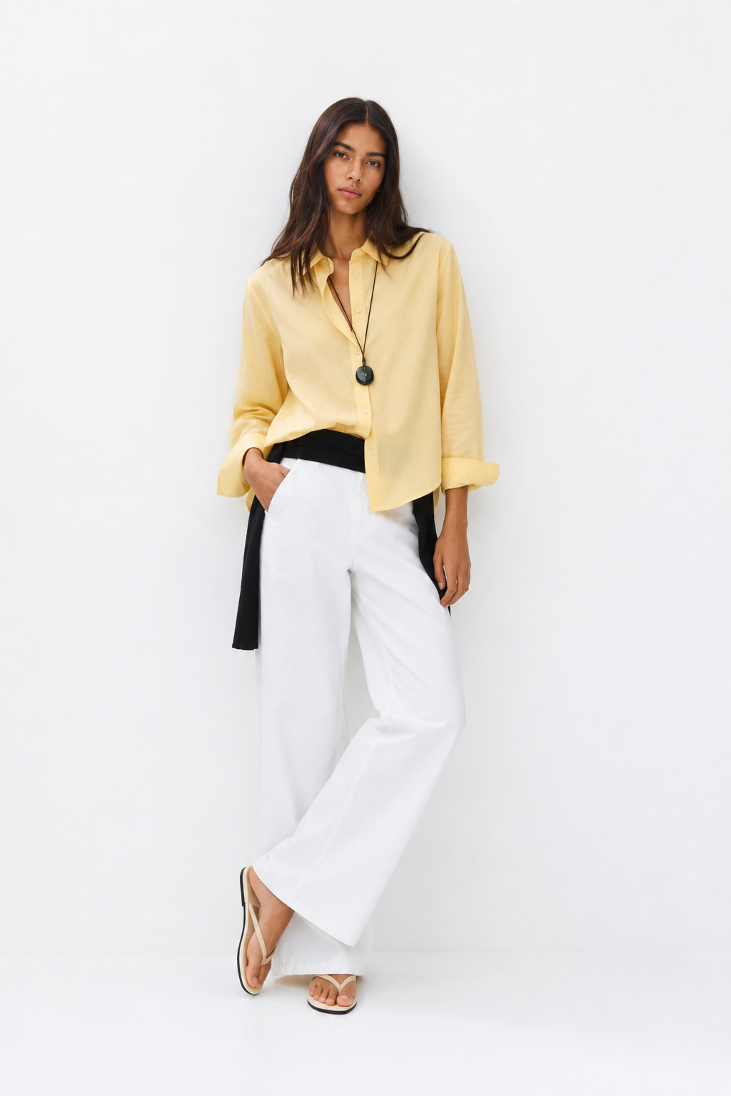 LEMON - PLAIN WOMEN SHIRT