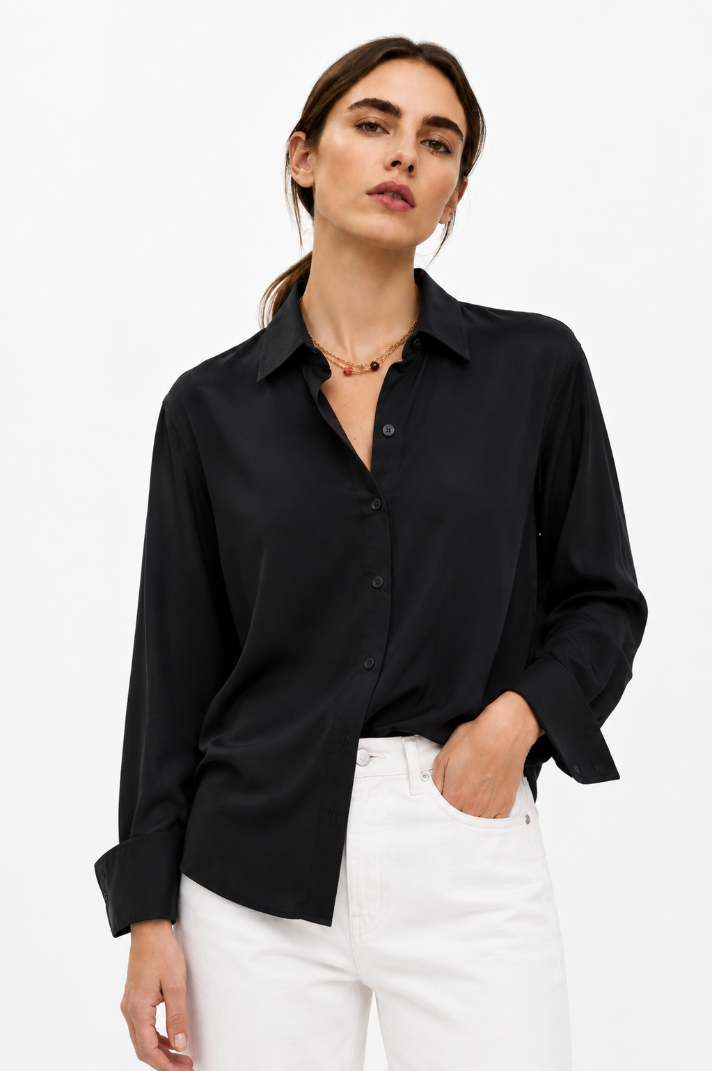 LUXE - PLAIN WOMEN SHIRT