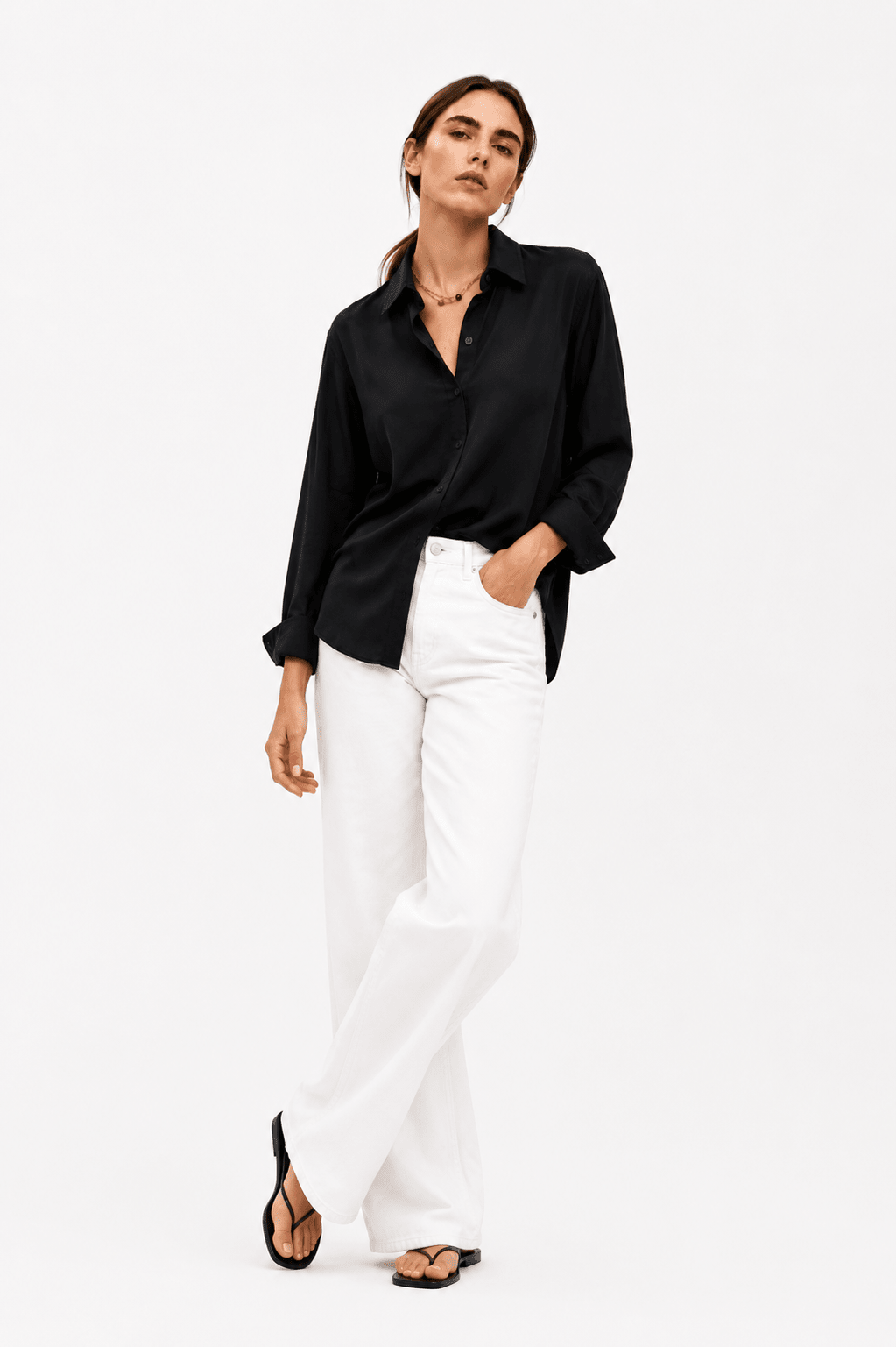 LUXE - PLAIN WOMEN SHIRT - URBUNX