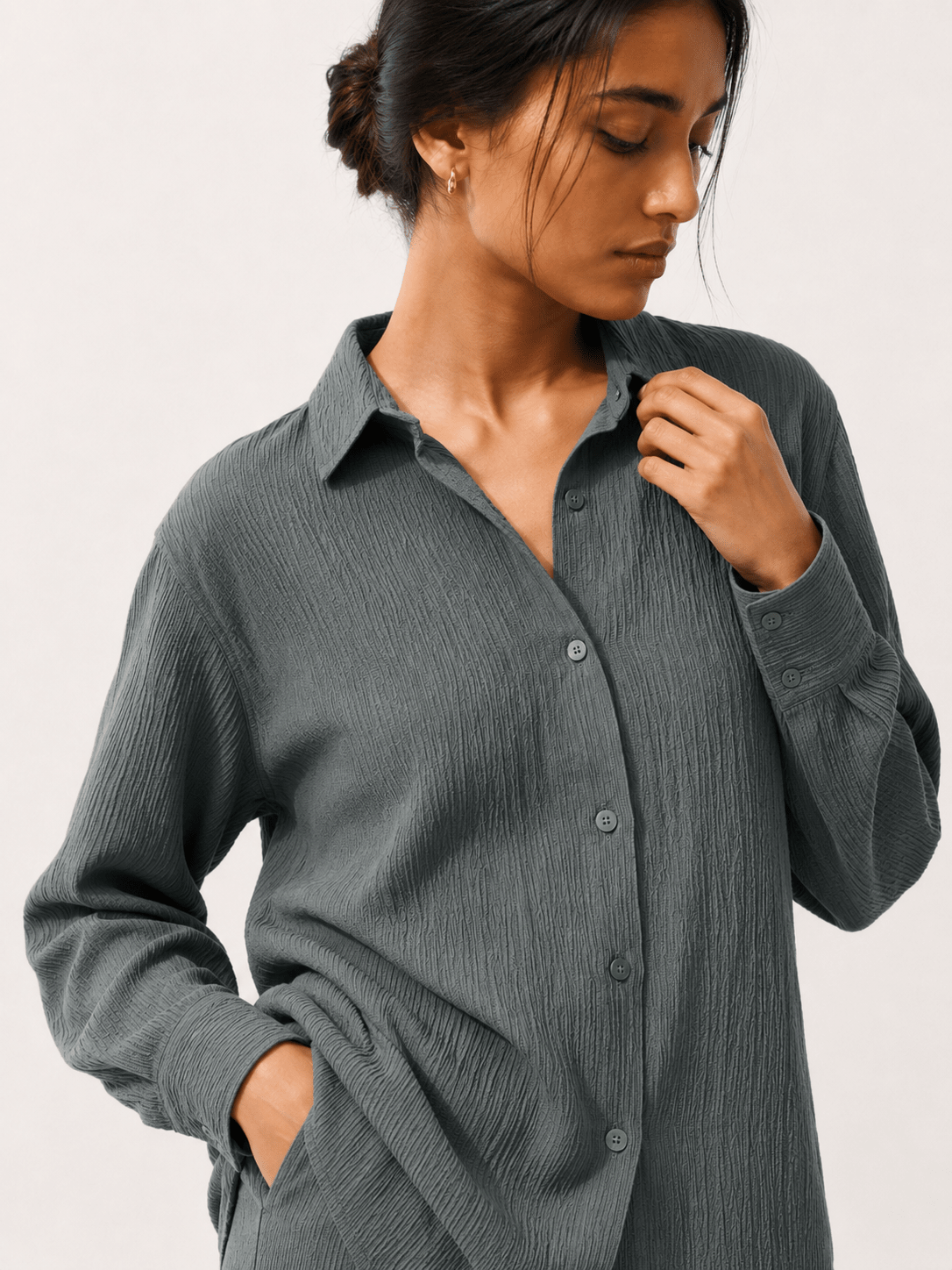IRON - OVERSIZED WOMEN'S SHIRT - URBUNX