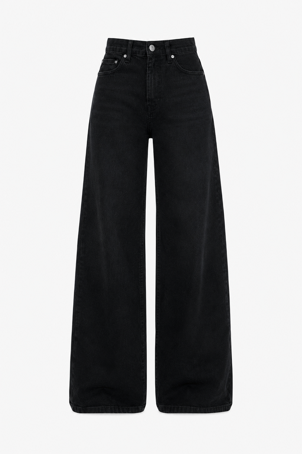 ONLY Juicy high waisted wide leg jean in grey wash