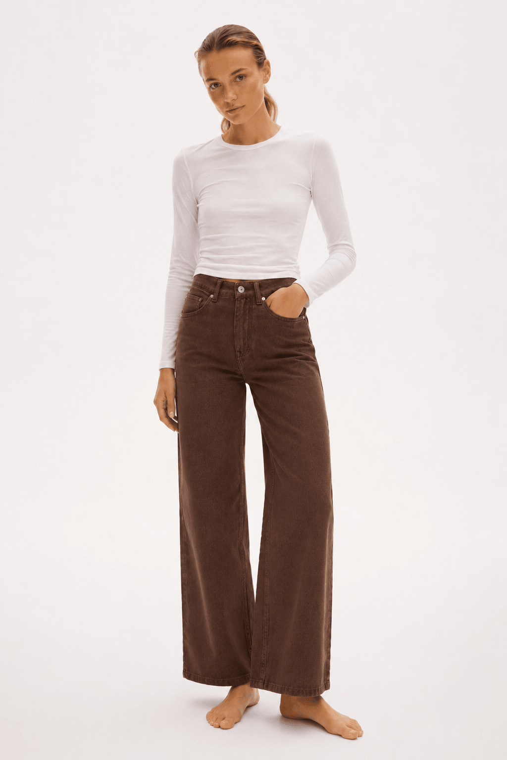 MOCHA - WOMEN'S DENIM JEANS - URBUNX