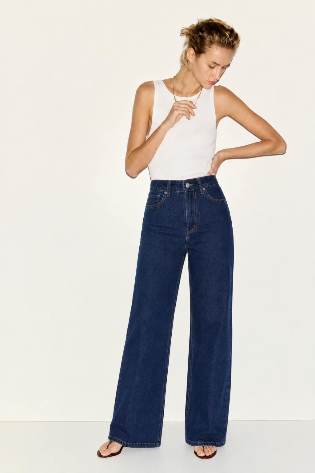 Levi's superlow loose jeans in dark blue