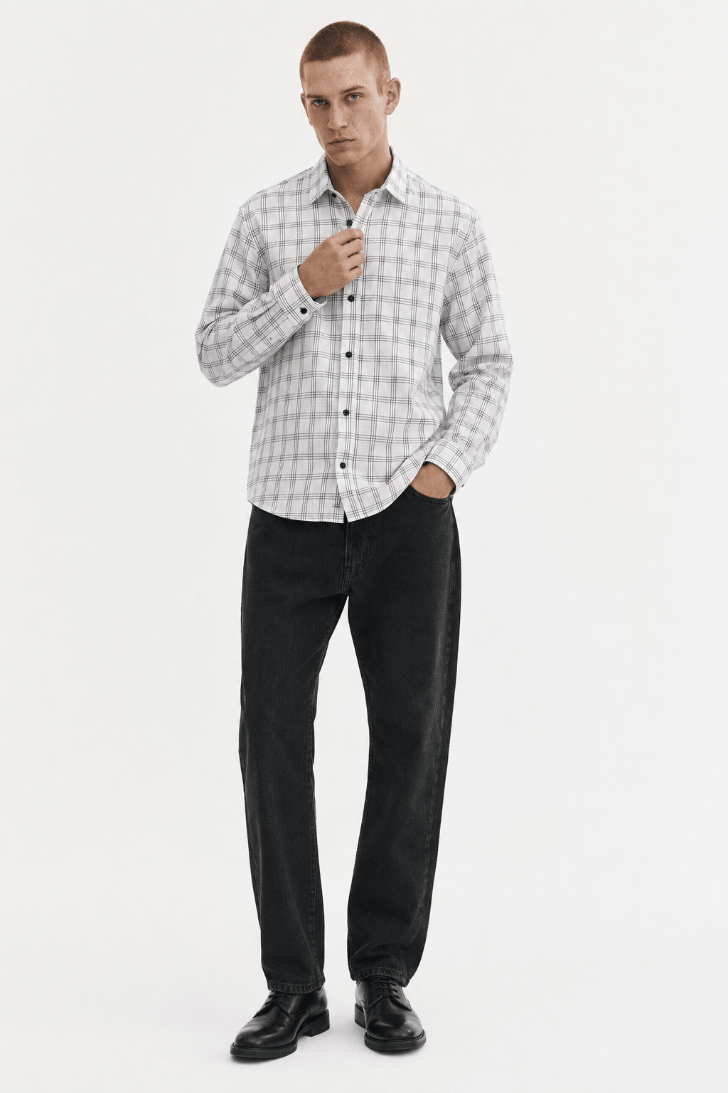 VERO - CHECKED MEN'S SHIRT - URBUNX