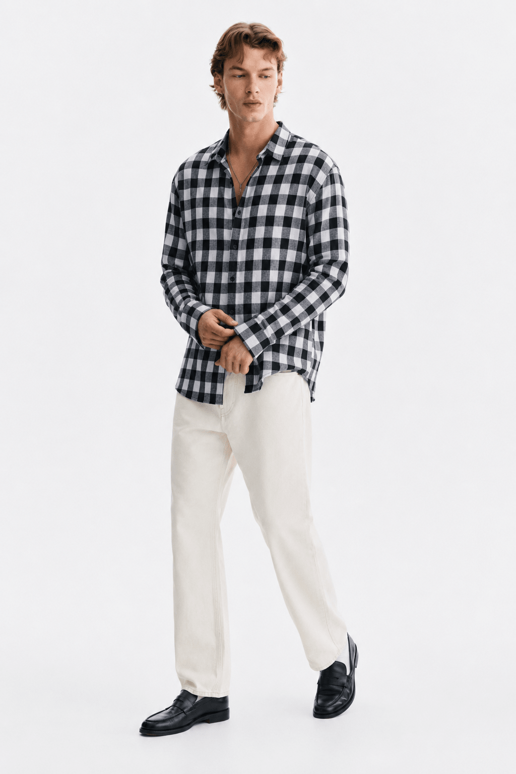 PLAID - CHECKED MEN'S SHIRT - URBUNX