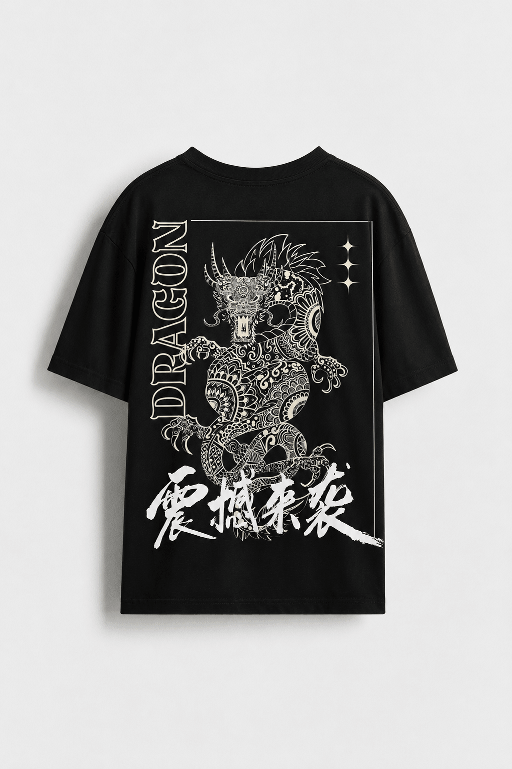 DRAGON - OVERSIZED MEN'S STREETWEAR T-SHIRT - URBUNX