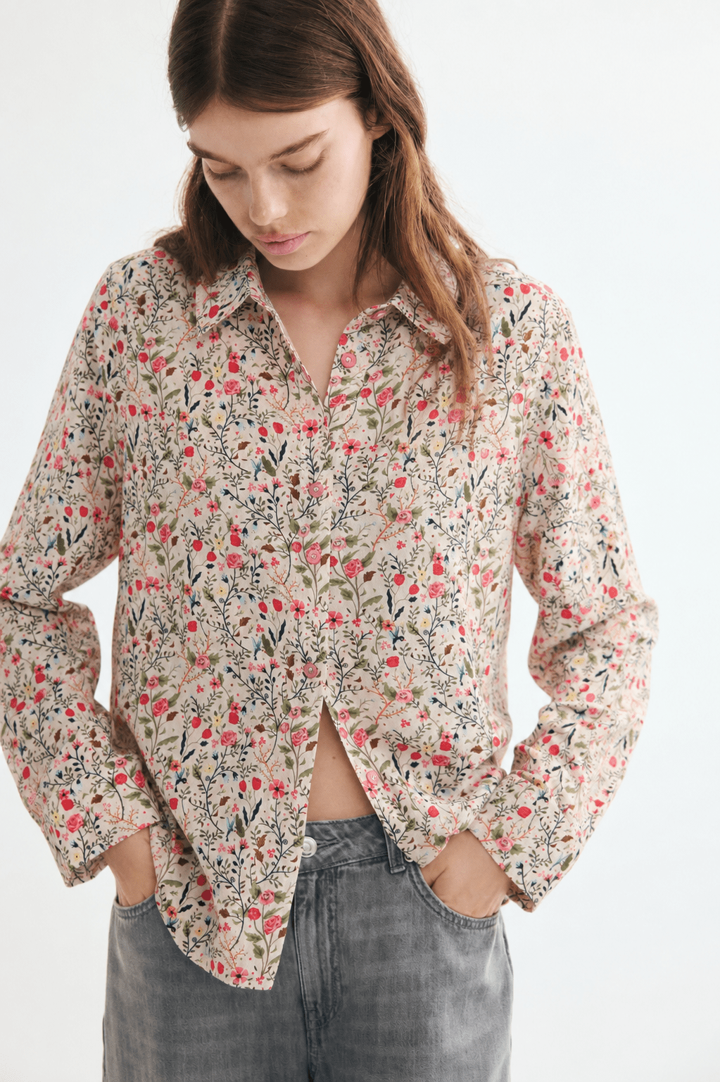SPRING - PRINTED WOMEN SHIRT - URBUNX