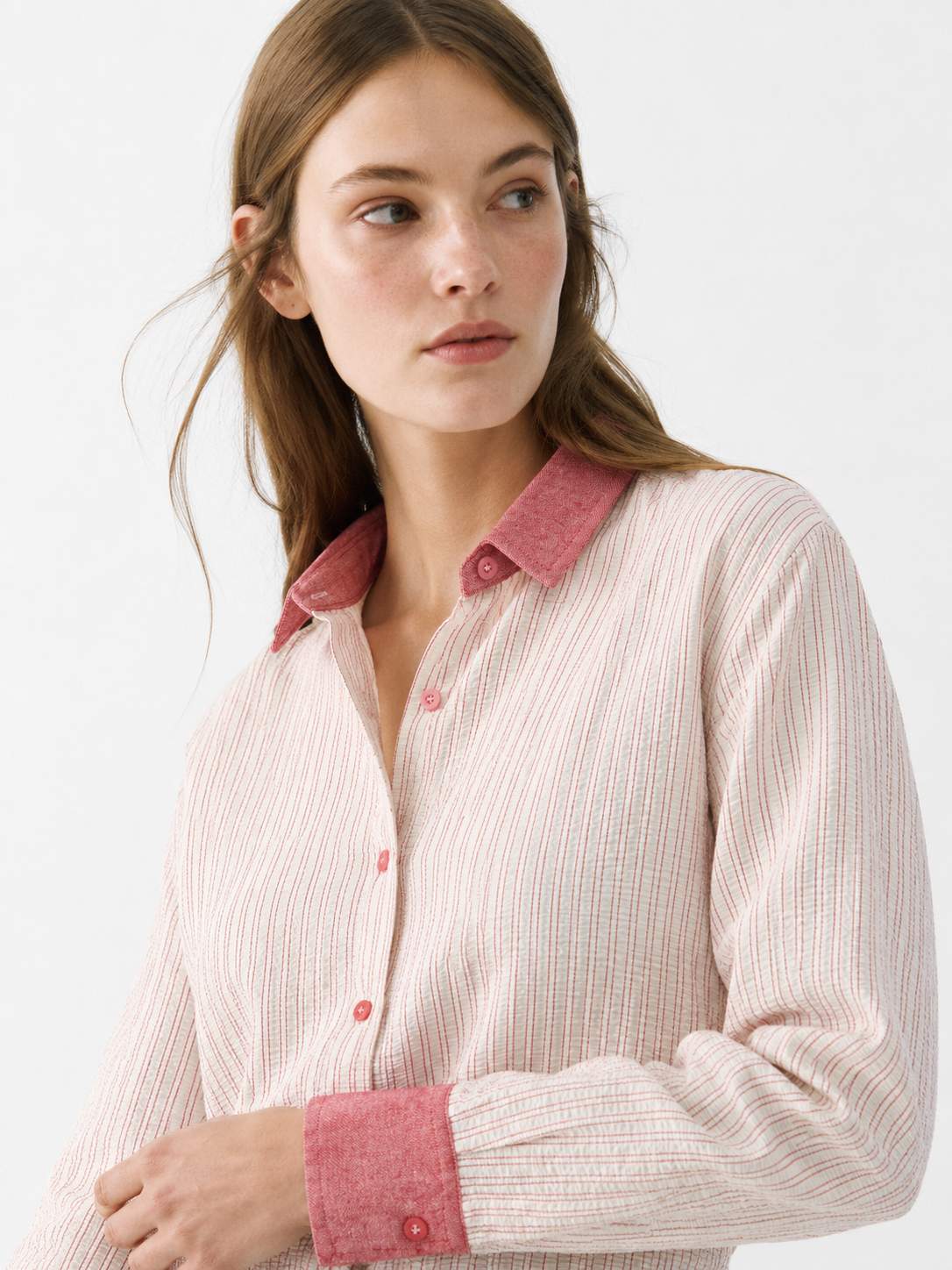 WINE - OVERSIZED WOMEN'S SHIRT