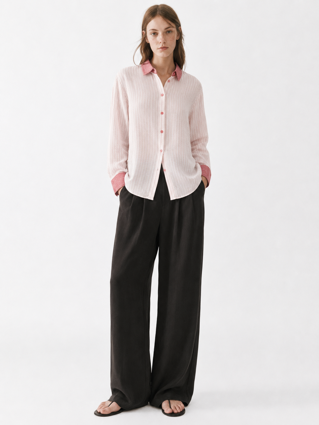 WINE - OVERSIZED WOMEN'S SHIRT