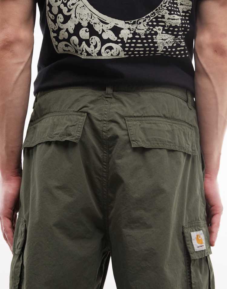 Carhartt WIP cole cargo shorts in khaki