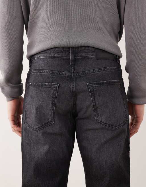 BOSS Orange maine regular fit jeans in grey