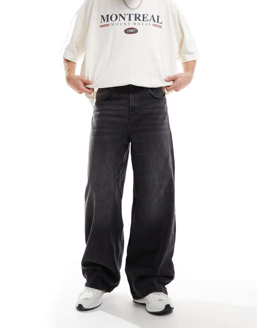 Cotton On super baggy jean in Y2K washed black