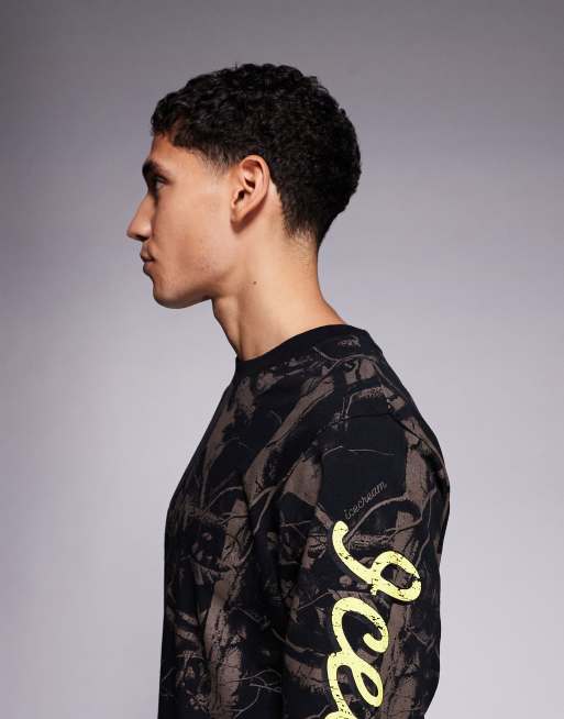 ICECREAM all over tree camo print
