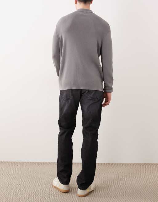 BOSS Orange maine regular fit jeans in grey