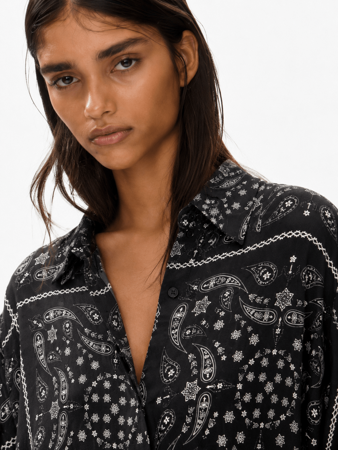 BANDANA - PRINTED WOMEN SHIRT - URBUNX
