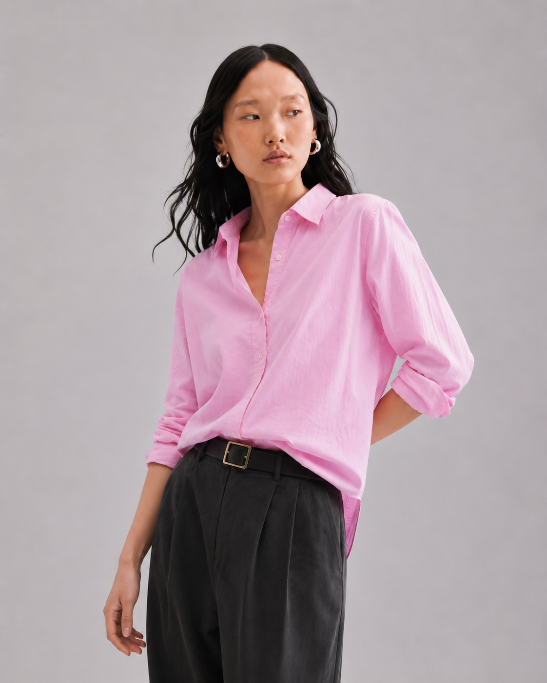 BLUSH - PLAIN WOMEN SHIRT
