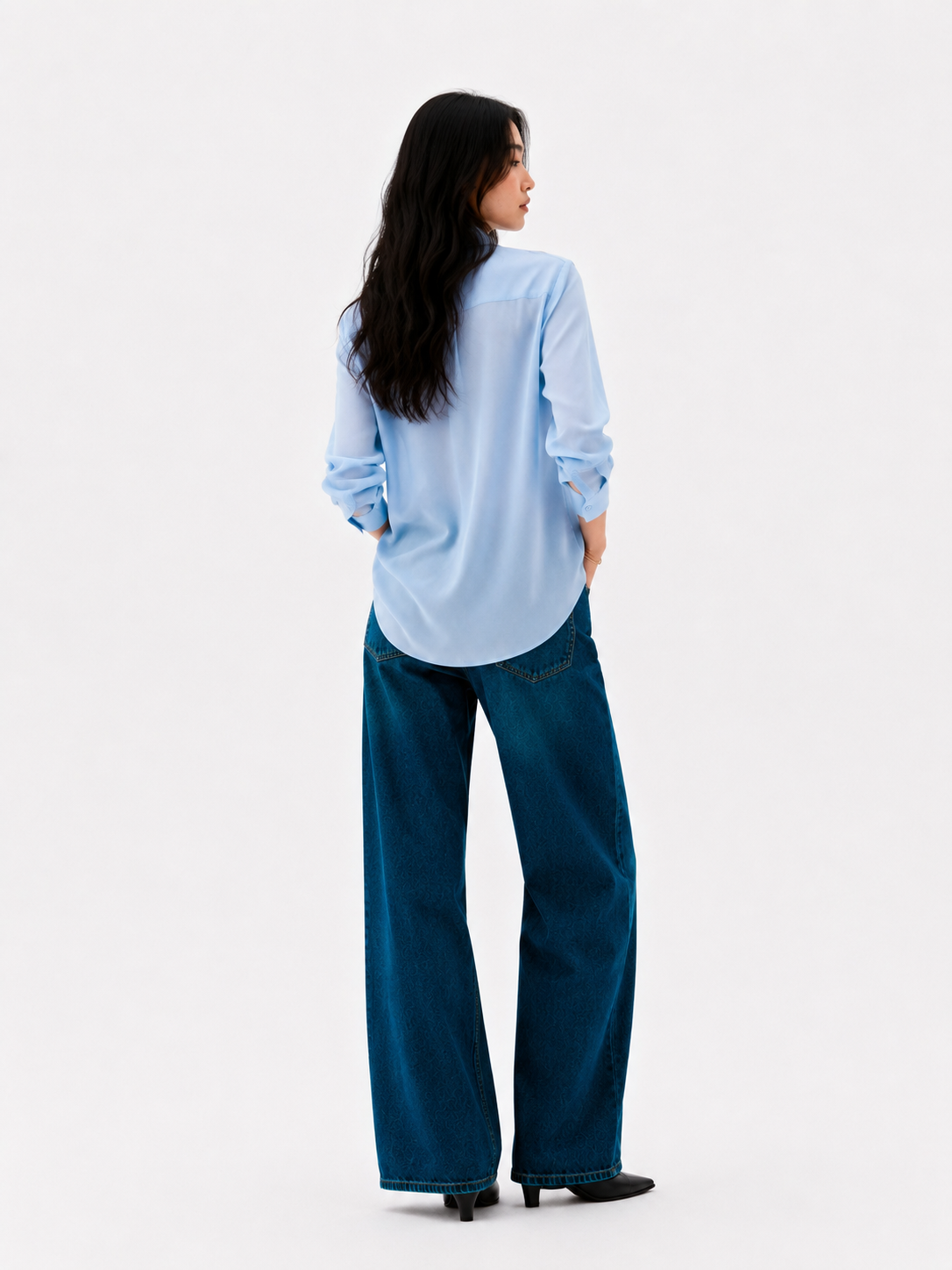 OCEAN - PLAIN WOMEN SHIRT