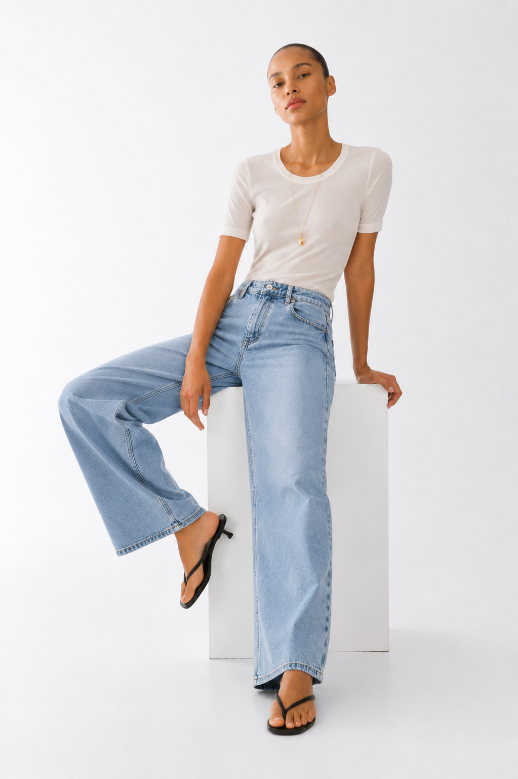 Levi's '94 baggy jeans in mid blue