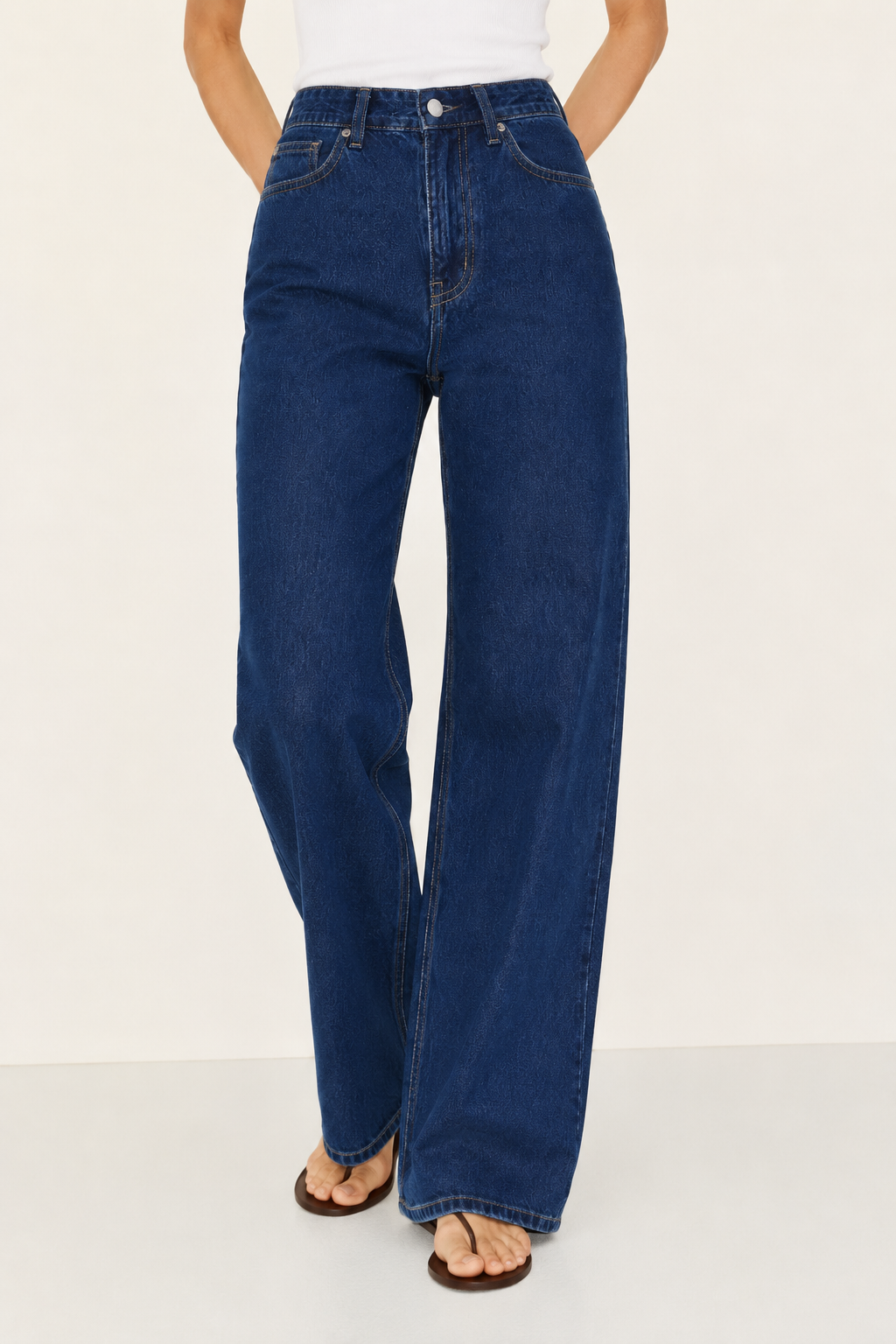 Levi's superlow loose jeans in dark blue