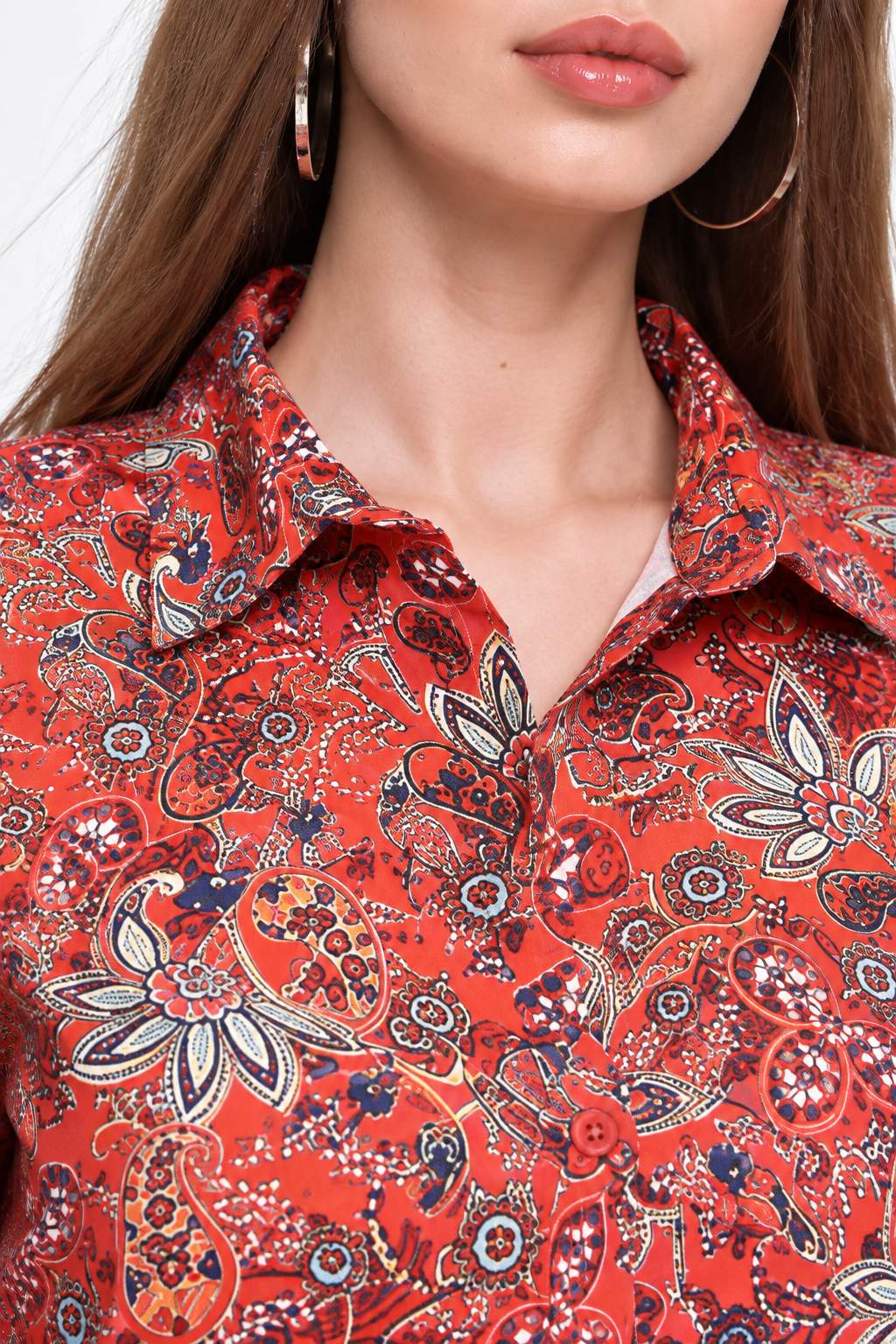 FLAME - PRINTED WOMEN SHIRT