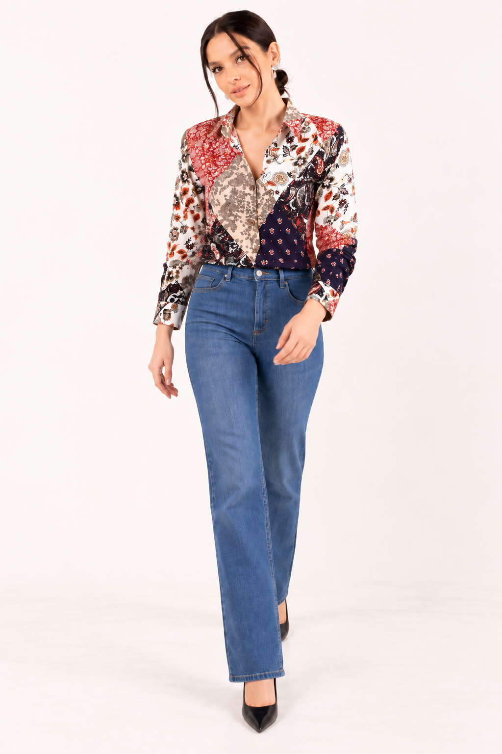 FRESCO - PRINTED WOMEN SHIRT