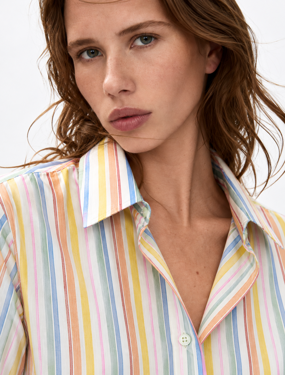 RAINBOW - STRIPE WOMEN'S SHIRT