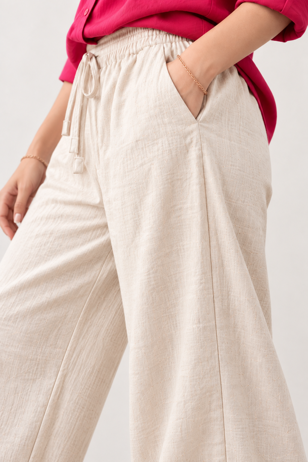 COPPER SHIRT + LINEN TROUSER - COMBO