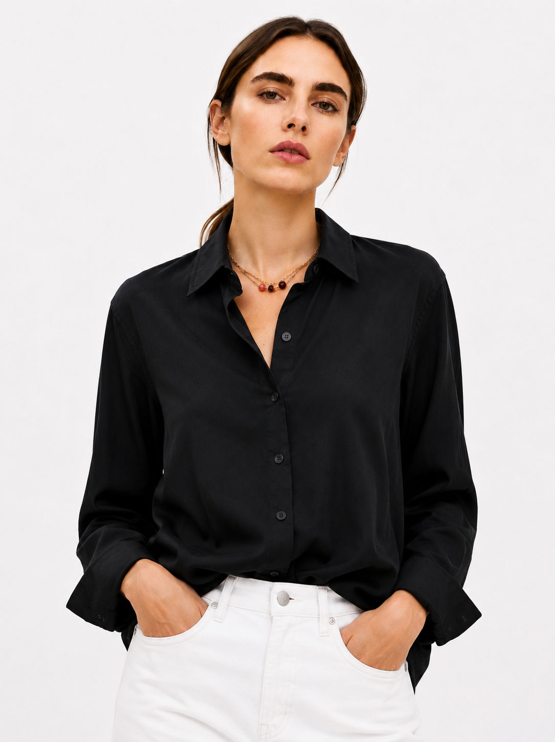 LUXE - PLAIN WOMEN SHIRT