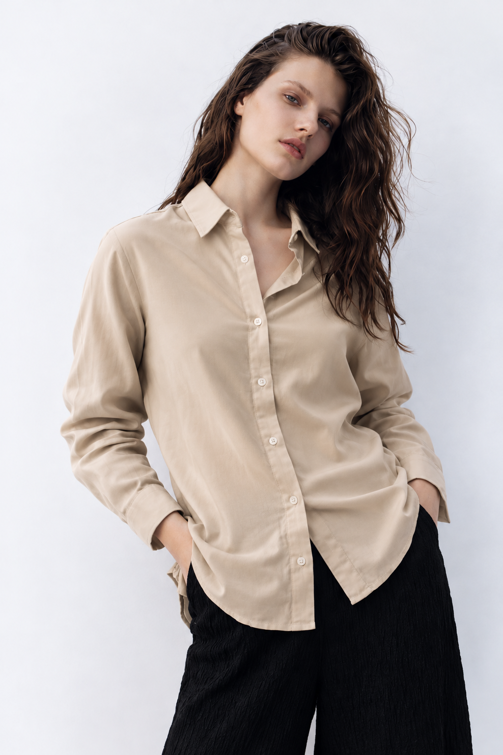 DUNE - PLAIN WOMEN SHIRT