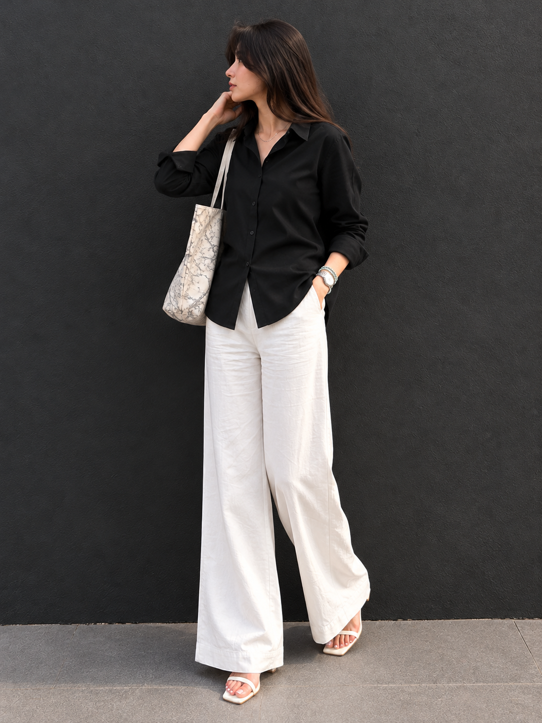 LUXE SHIRT + LINEN TROUSER - COMBO