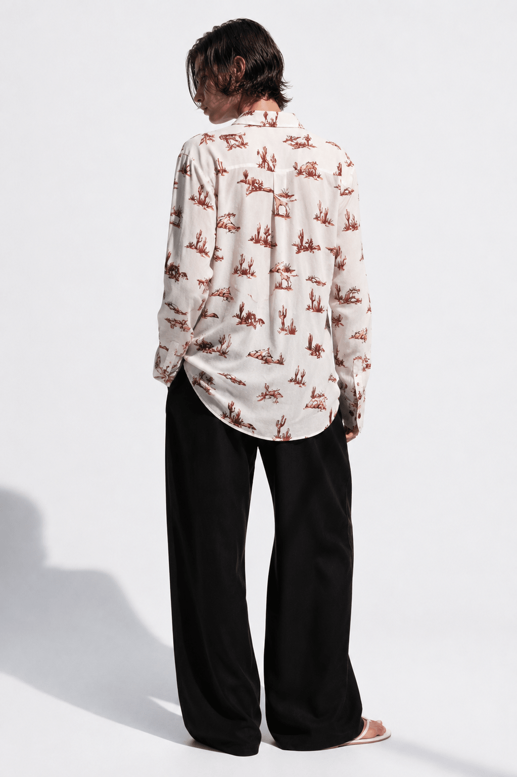 RUSTIC - PRINTED WOMEN SHIRT - URBUNX