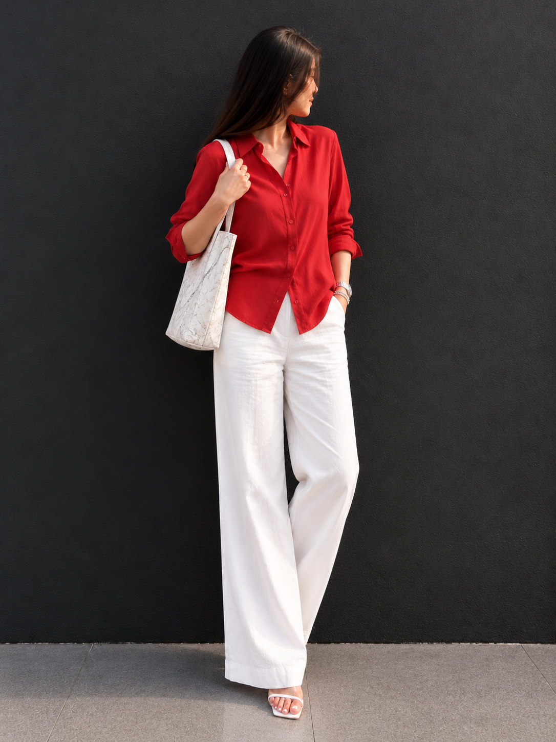 RUBY SHIRT + LINEN TROUSER - COMBO