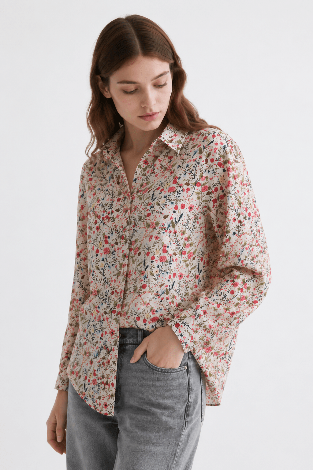 SPRING - PRINTED WOMEN SHIRT - URBUNX