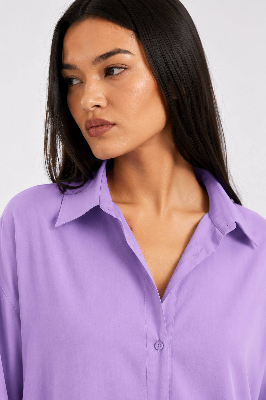 VIOLET - PLAIN WOMEN SHIRT