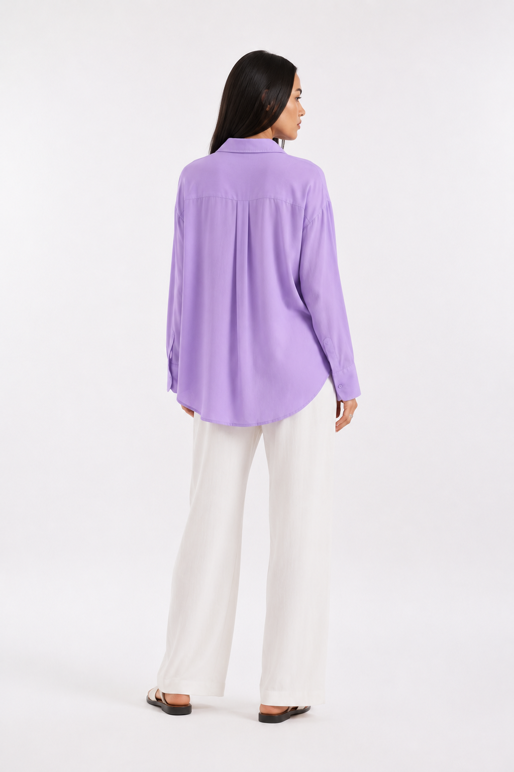 VIOLET - PLAIN WOMEN SHIRT