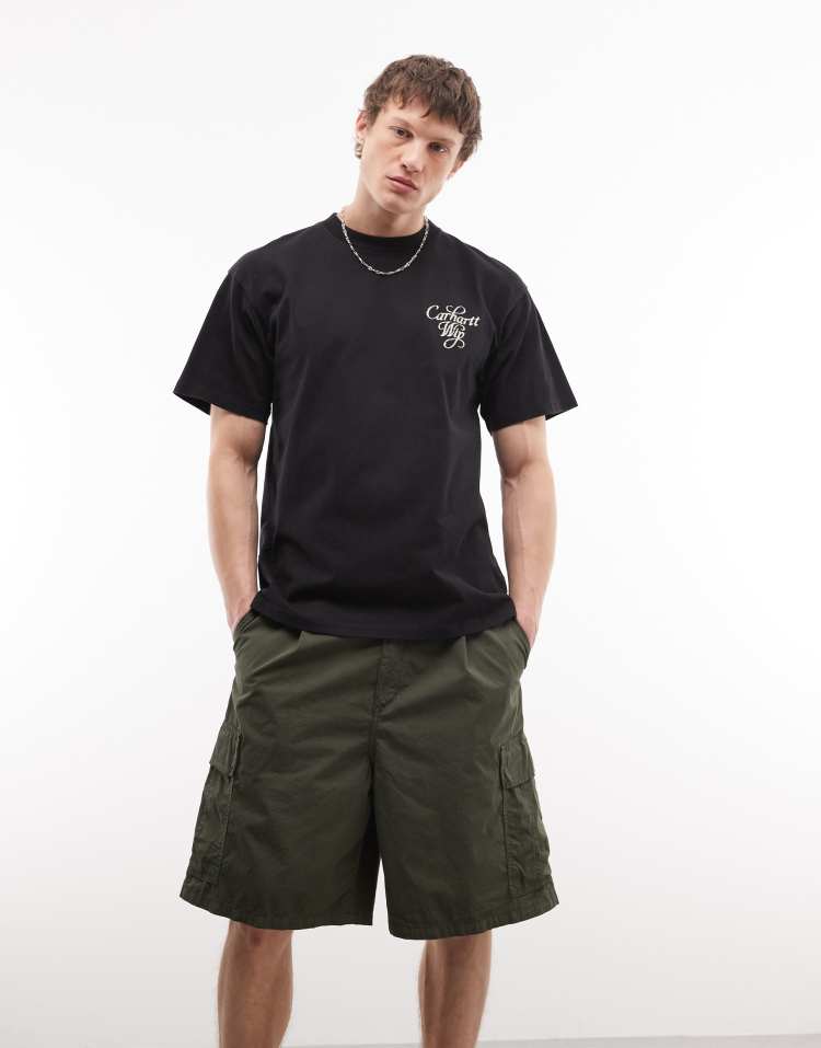 Carhartt WIP cole cargo shorts in khaki