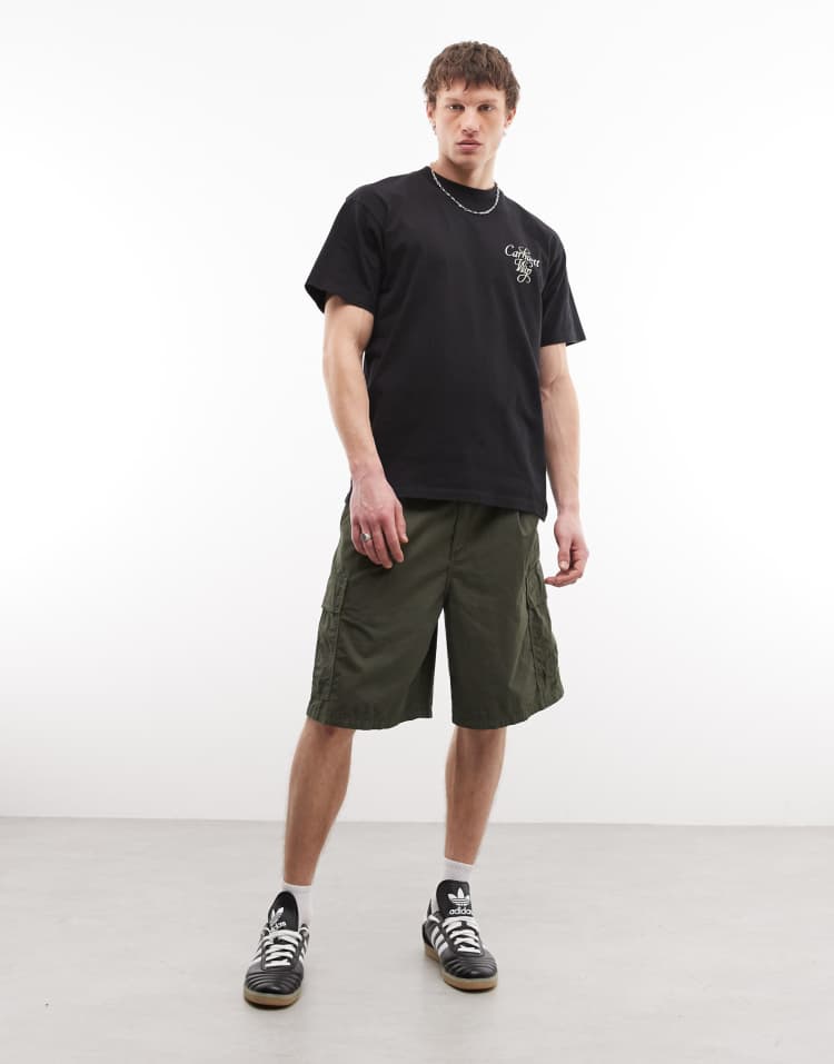 Carhartt WIP cole cargo shorts in khaki