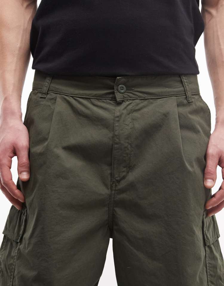 Carhartt WIP cole cargo shorts in khaki