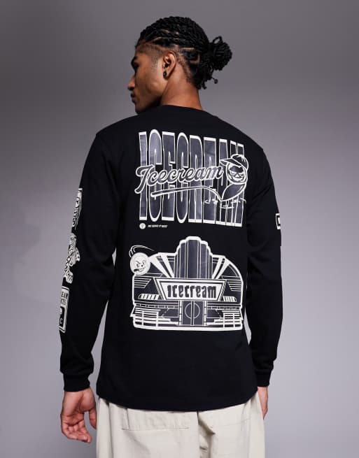ICECREAM multi graphic long sleeve