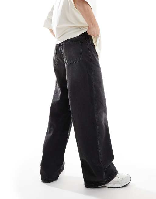 Cotton On super baggy jean in Y2K washed black